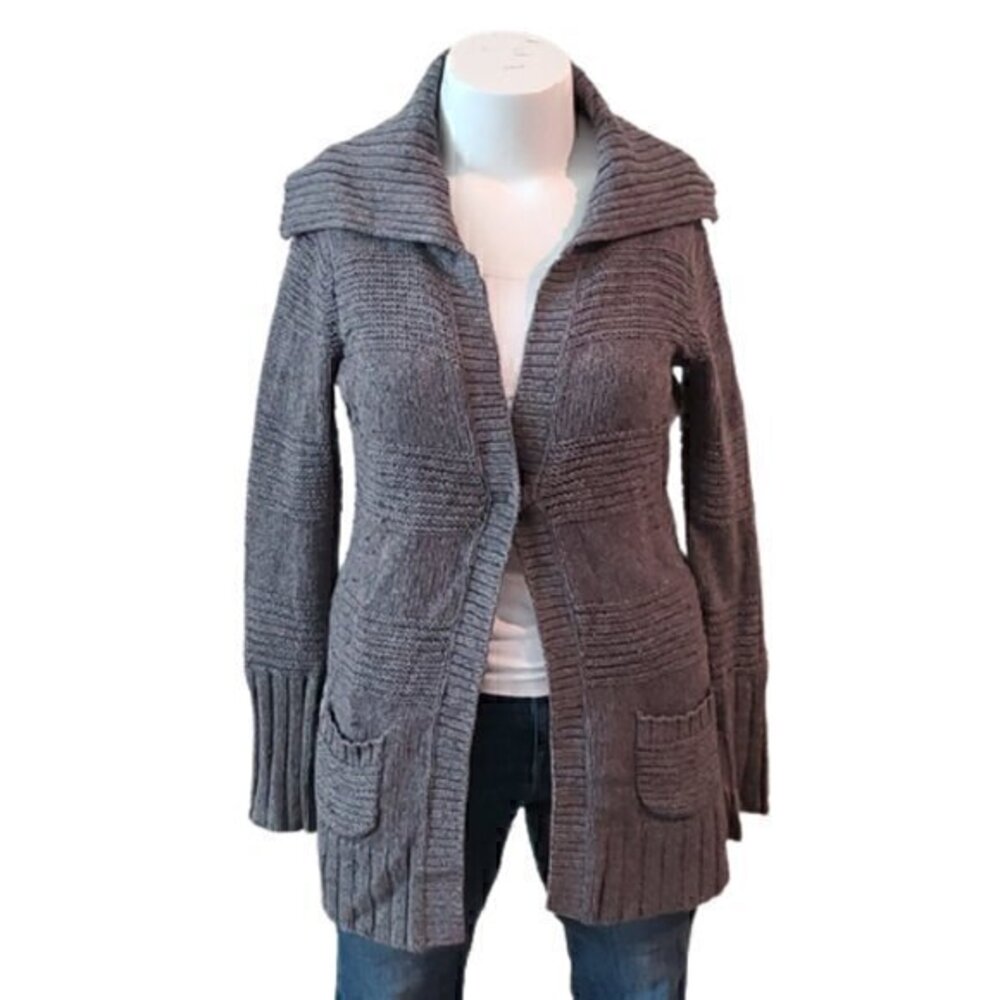 [American Eagle] Gray 1 Button Cardigan - Size S